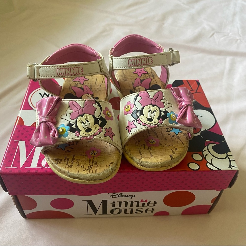 Disney Minnie Mouse Pink Sandals for Kids